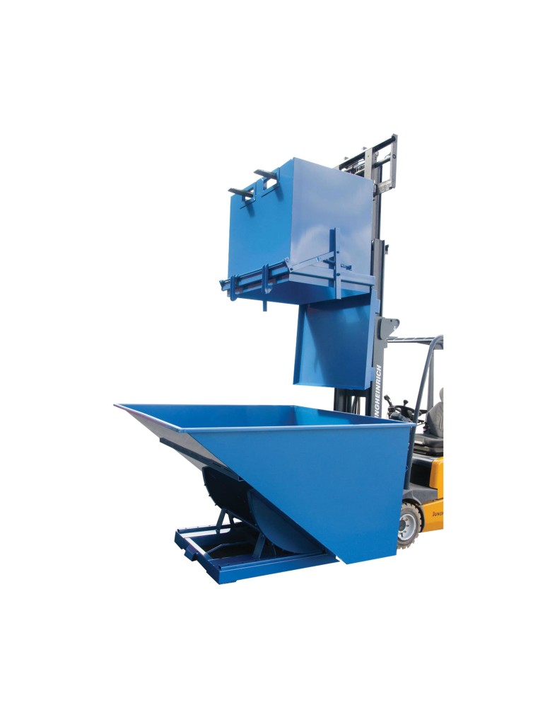 Benne auto-basculante 150L pour déchets