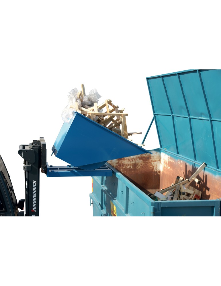 Benne auto-basculante 150L pour déchets