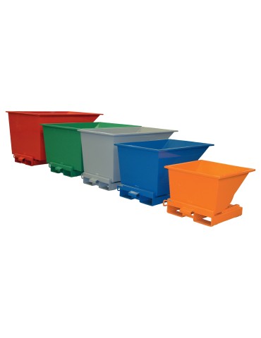 Benne auto-basculante 150L pour déchets 2