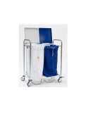 Wagen mit 2 Taschenträgern mit Pedal