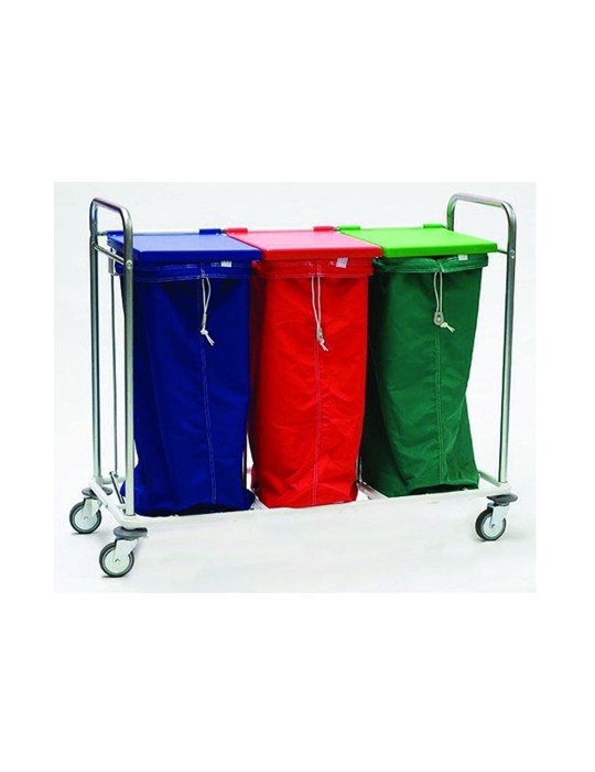 Chariot porte 3 sacs