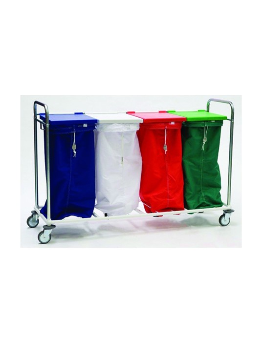Chariot porte 4 sacs