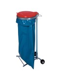Support sac 110 L sur roulettes
