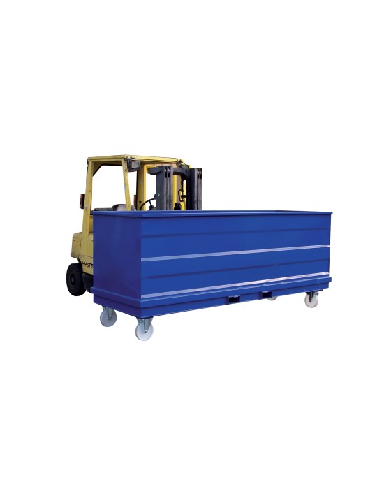 Benne cubrique pour retourneur 1100L