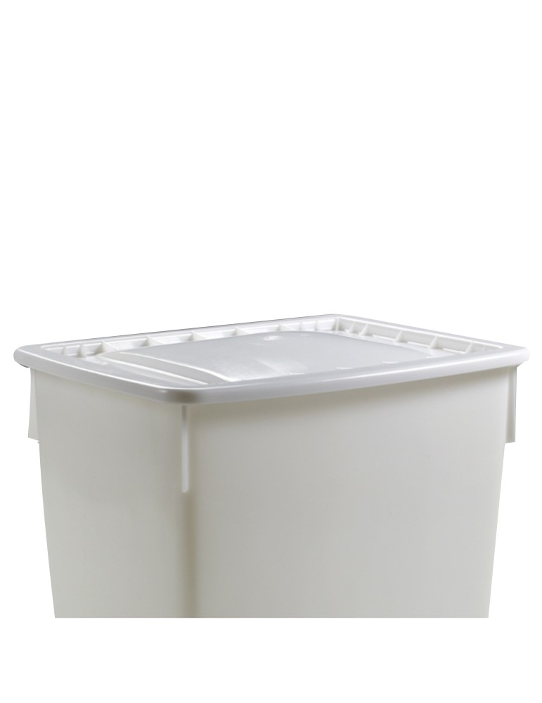 Couvercle pour bac grand volume hygiénique pour charges lourdes 400 L