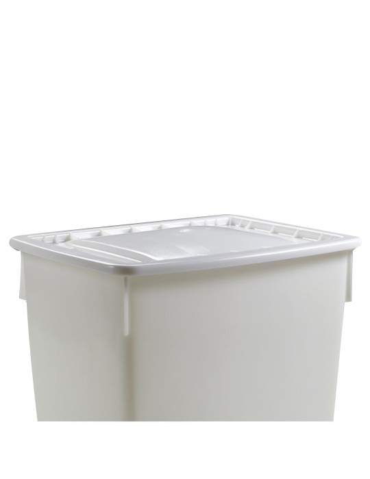 Couvercle pour bac grand volume hygiénique pour charges lourdes 400 L