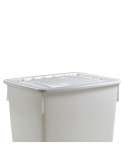 Lid for hygienic heavy-duty large-volume bin 400 L