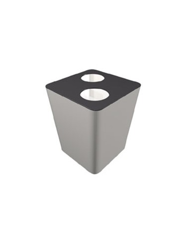 CORBEILLE 2X15L POUR CANETTE, GOBELETS ET BOUTEILLE - TRIVIA 2