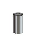 Papelera ignífuga 50 l Inox