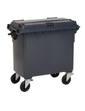 Plastic container 660 L - version with lid