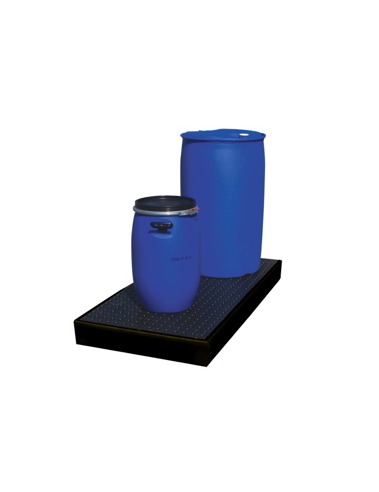 Plateforme de rétention 2 fûts