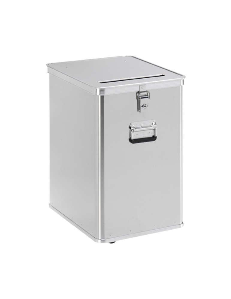 Collecteur sécurisé inox carré 120L Collecteur sécurisé inox carré 120L