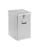 Sicherer Edelstahl-Sammelbehälter 120 L quadratisch (kleines Modell)