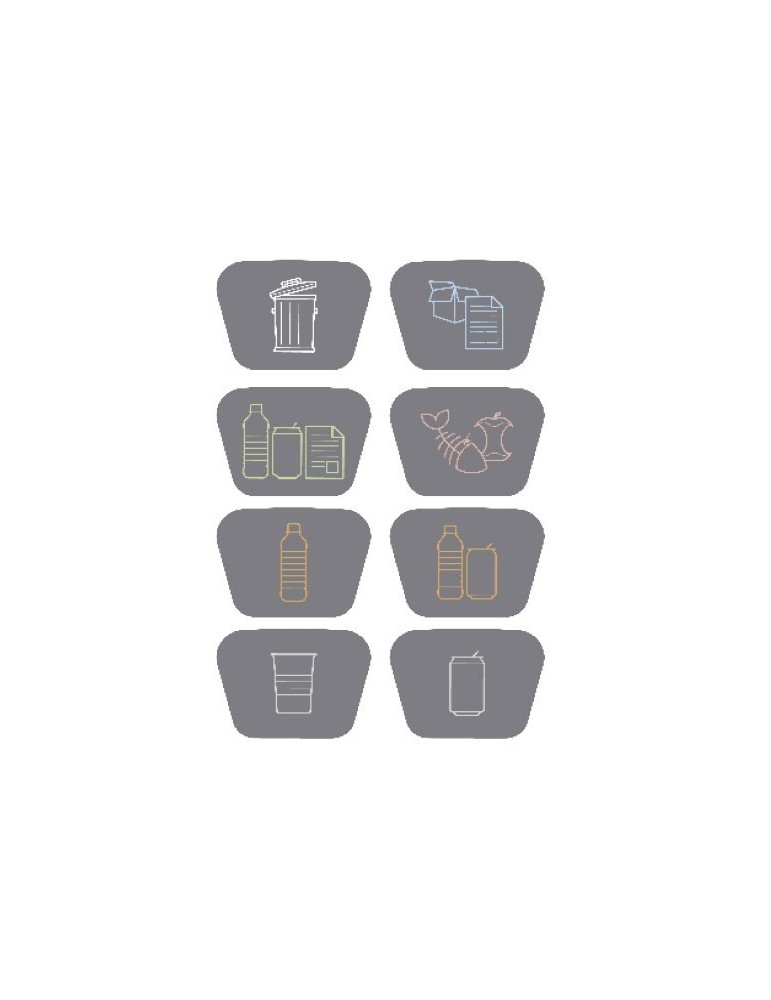 Collecteur Ubin Mini 50 L - RecycleOffice