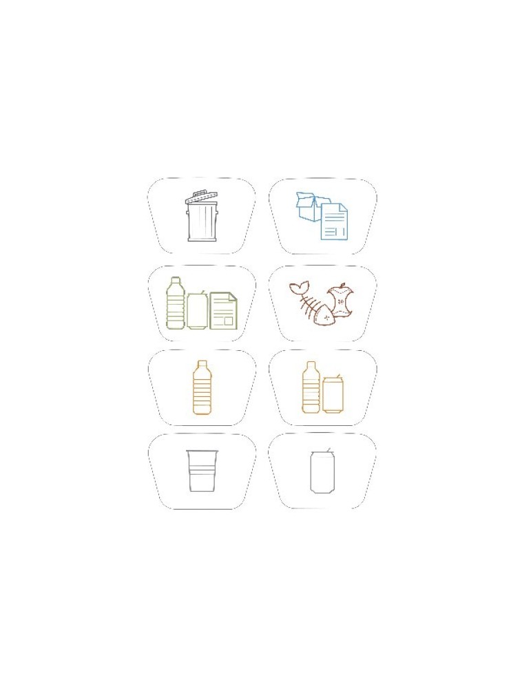 Collecteur Ubin Mini 50 L - RecycleOffice