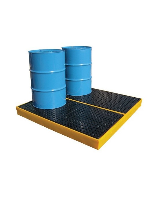 Plateforme de rétention 4 fûts