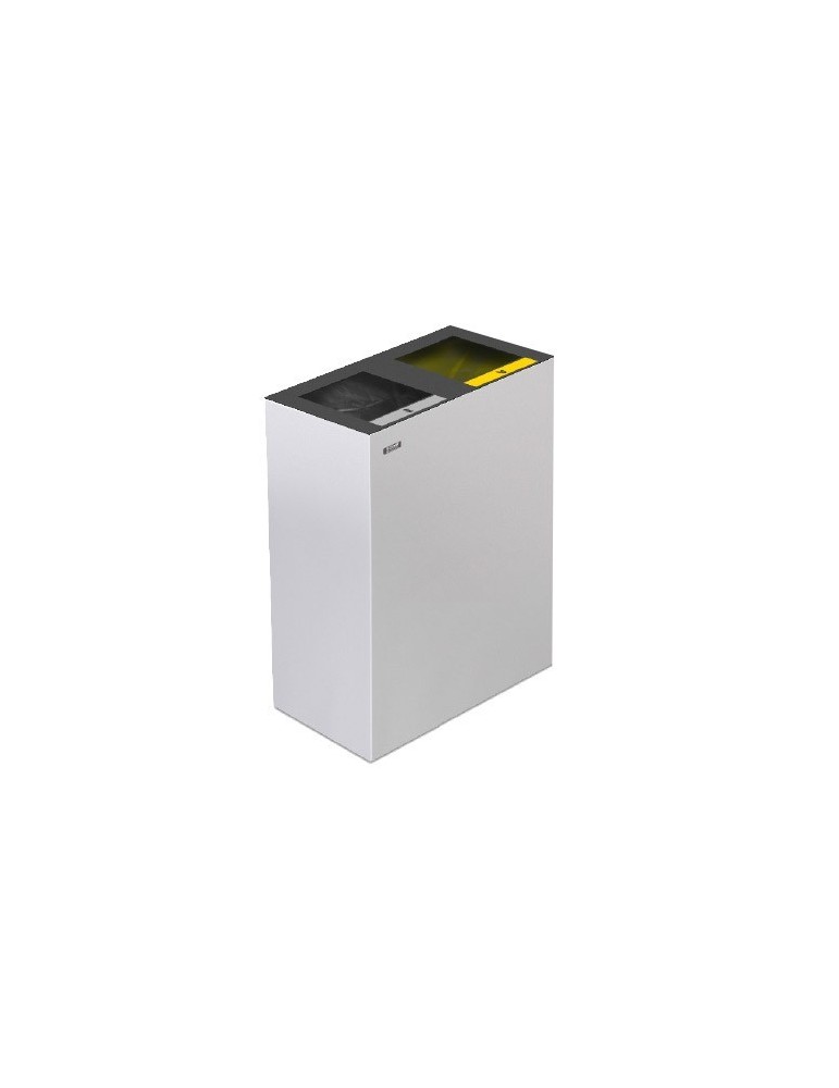 COLLECTEUR 2X60L AVEC BAC ET OUVERTURE - EDINBURGH