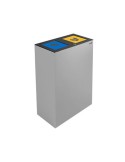 COLLECTEUR 2X60L AVEC SAC ET TRAPPE - EDINBURGH