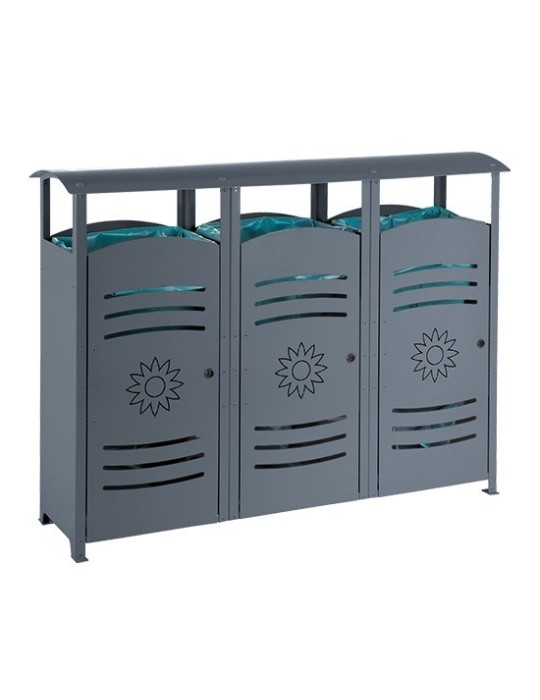 Poubelle extérieure 330 L