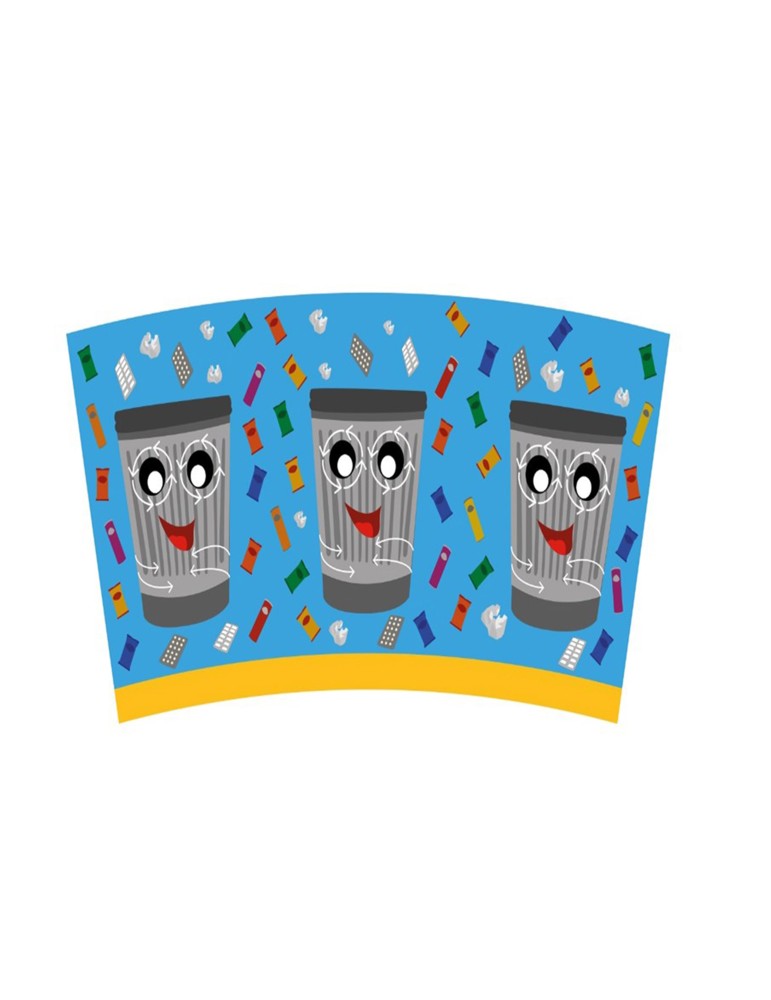 Banderole poubelle Trashman 210L Banderole poubelle Trashman 210L
