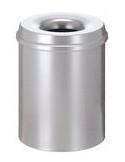 CORBEILLE METAL ANTI FEU 15L
