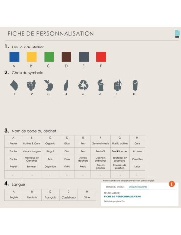 Conteneur Eco Lid 42 L 2