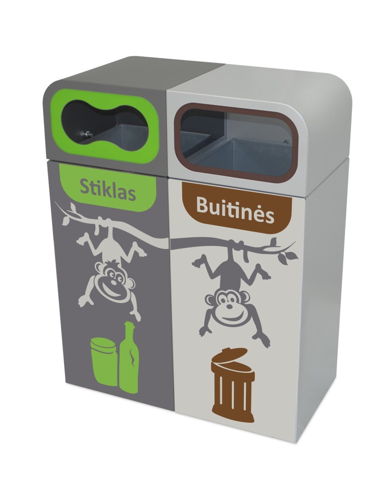 Collecteur Brussel 120 L - RecycleOffice