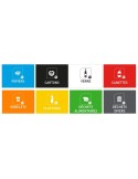 Sticker rectangulaire A5