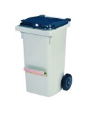 Barra ventral para contenedores de 2 ruedas de 120 - 240 l