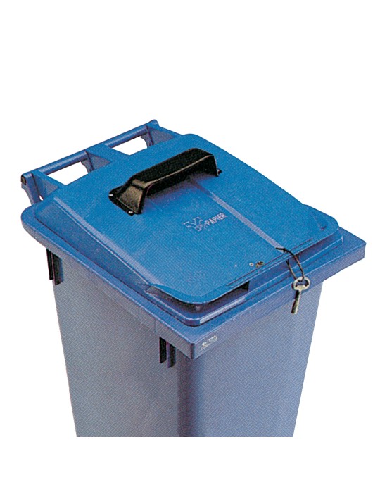 Fente à papier pour conteneur 240 L - Protection pluie