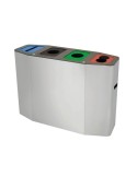 Contenedor Munich 4 flujos de 50 l con soporte de bolsa