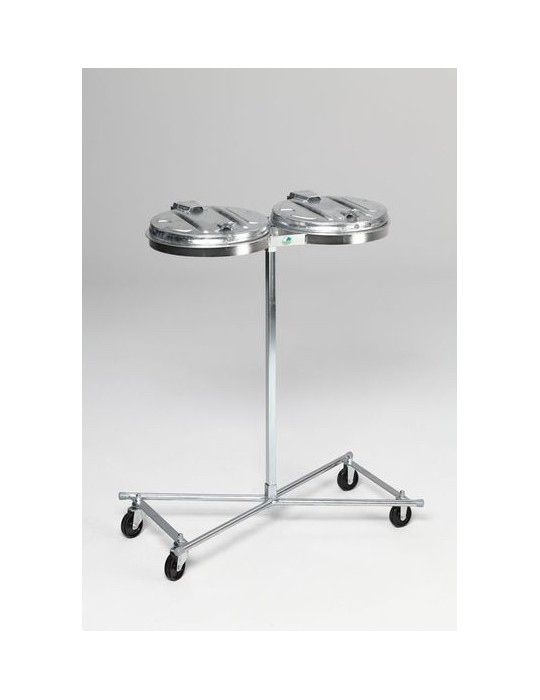 Support sac double galva 220 L  Tri sélectif