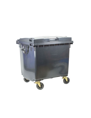 Conteneur plastique 1000 L sans couvercle - Déchets publics 2