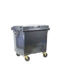 Conteneur plastique 1000 L sans couvercle - Déchets publics