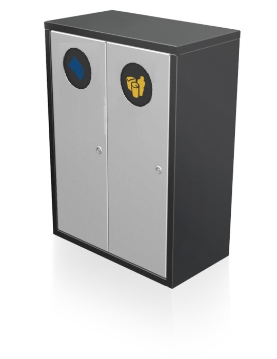 Poubelle Bremen 80 L self-closing