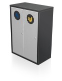 Bremen litter bin 80 L self-closing + inner bin