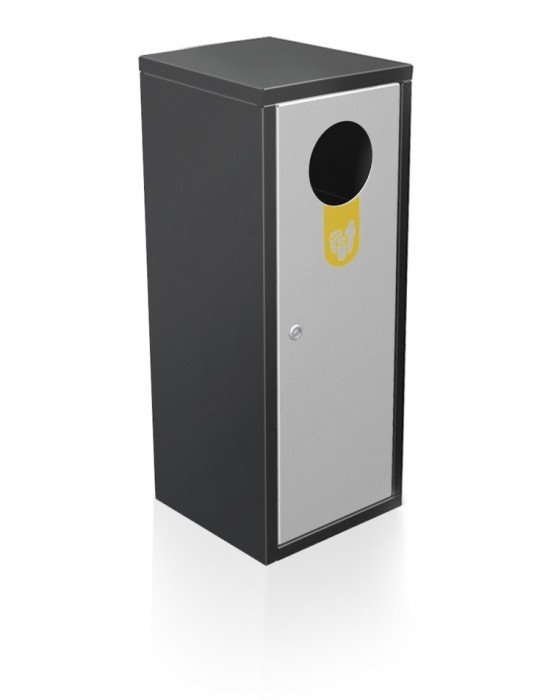 Poubelle Bremen 80 L  Open top, bac intérieur