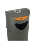 Corbeille Oslo 75 L support sac ouverture frontale
