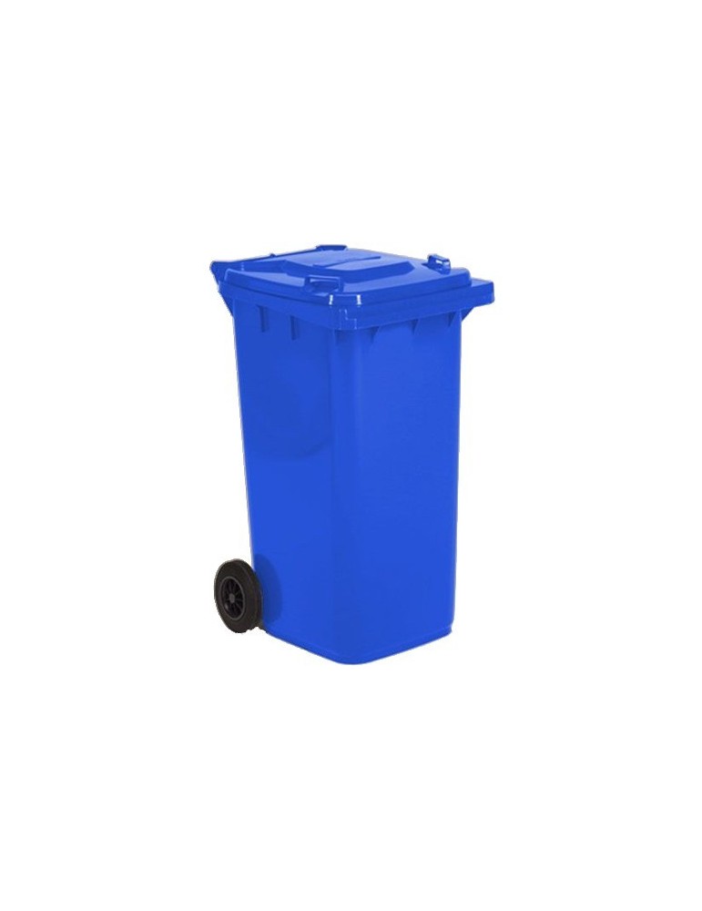 Conteneur plastique 2 roues 120 L - Poubelle pour collectivités