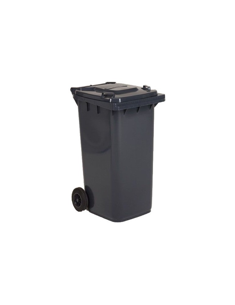 Conteneur plastique 2 roues 120 L - Poubelle pour collectivités