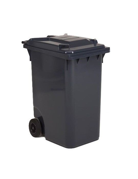 Conteneur plastique 2 roues 360 L - Poubelle tri sélectif