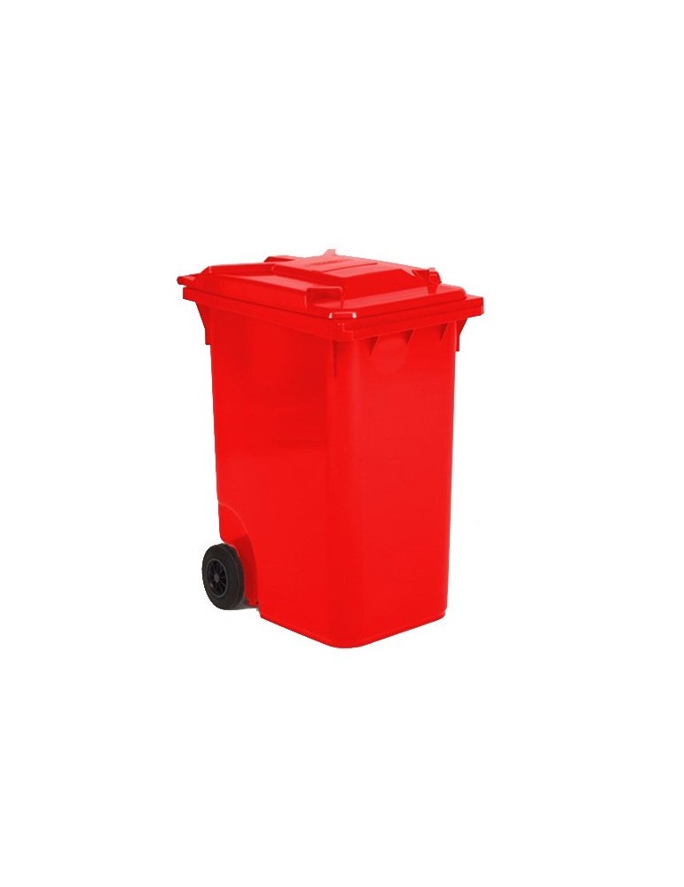 Conteneur plastique 2 roues 360 L - Poubelle tri sélectif