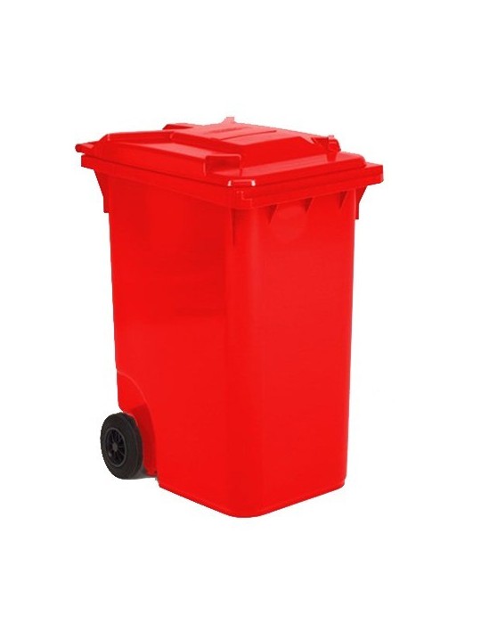 Conteneur plastique 2 roues 360 L - Poubelle tri sélectif