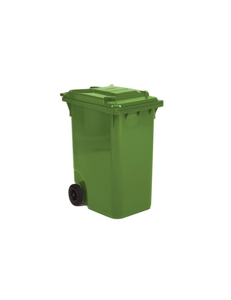 Conteneur plastique 2 roues 360 L - Poubelle tri sélectif