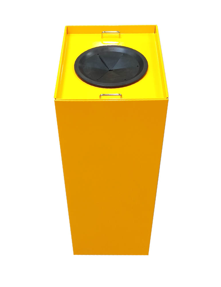 Conteneur de tri 100 L avec opercule et fente