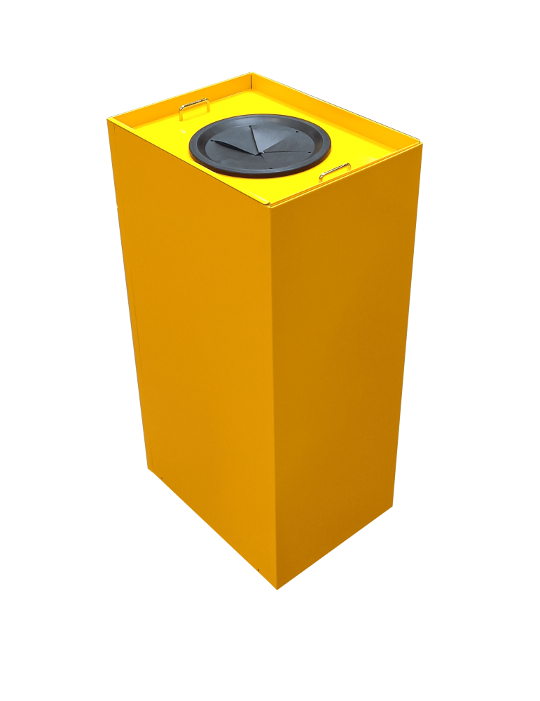 Conteneur de tri 100 L avec opercule et fente