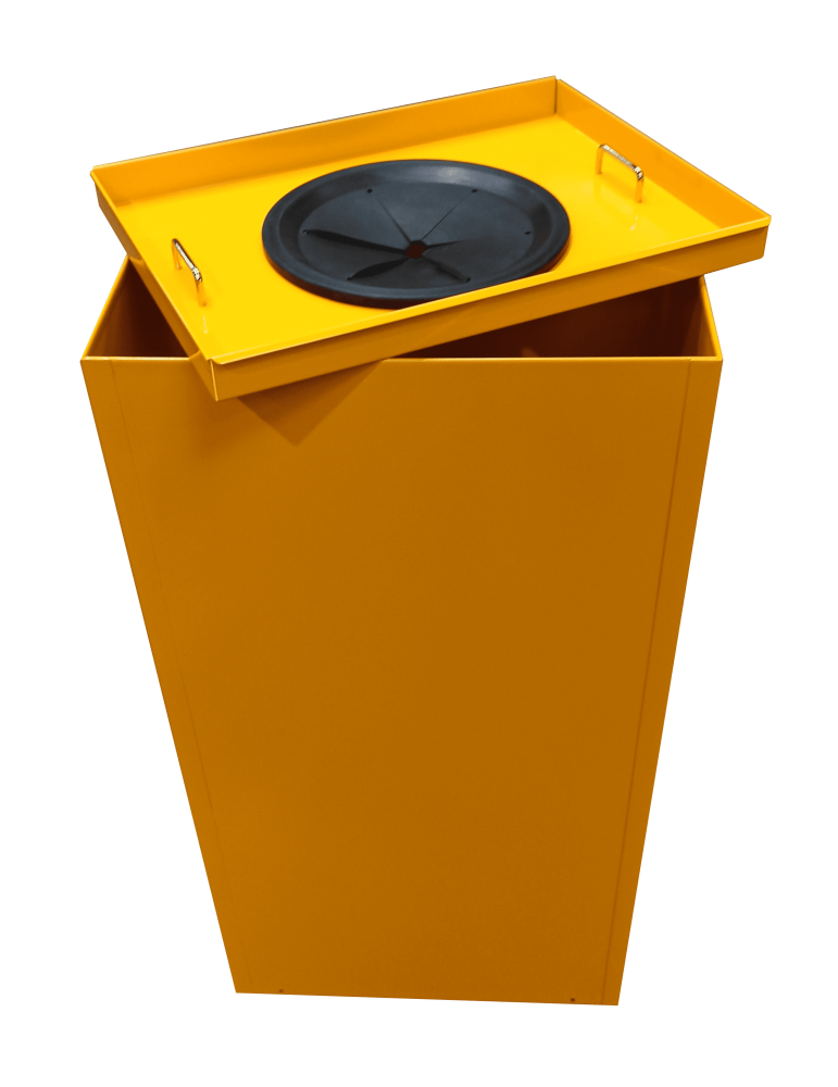 Conteneur de tri 100 L avec opercule et fente