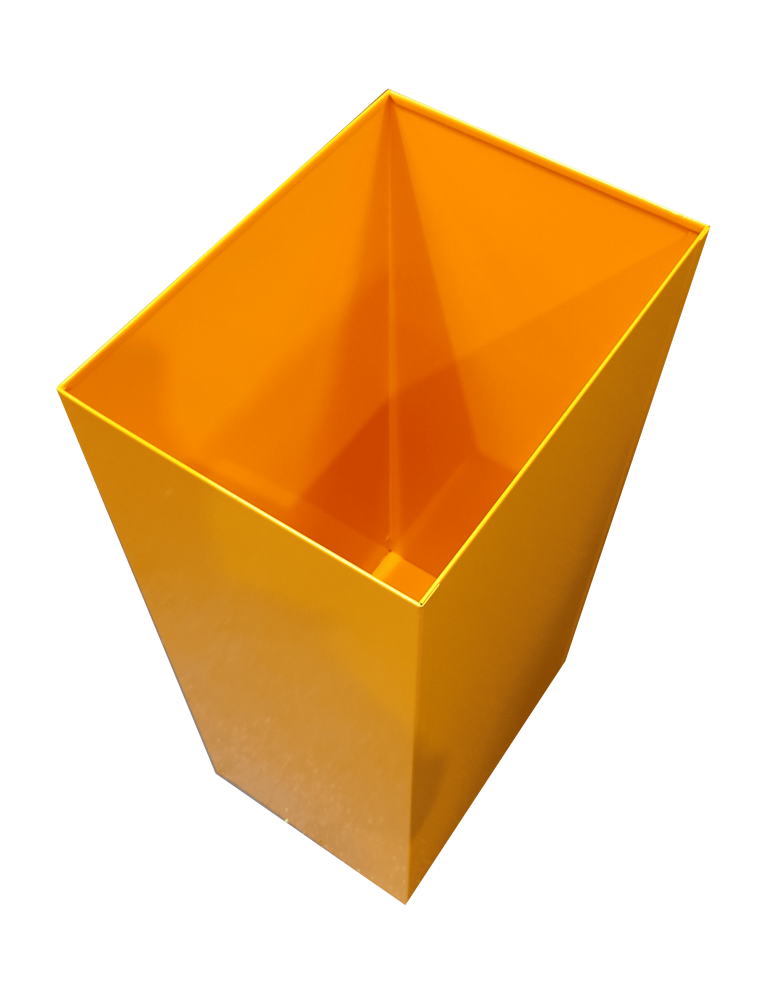 Conteneur de tri 100 L avec opercule et fente