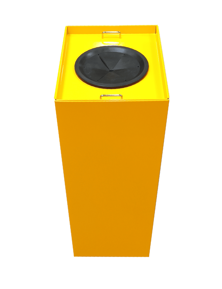 Conteneur de tri 100 L avec opercule et fente