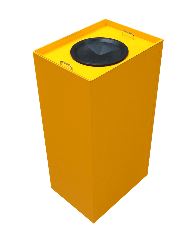 Conteneur de tri 100 L avec opercule et fente